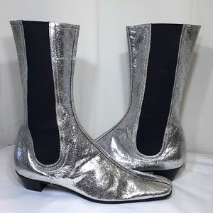Sigerson Morrison silver boots